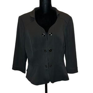 WHBM Seasonless Peplum Blazer Jacket